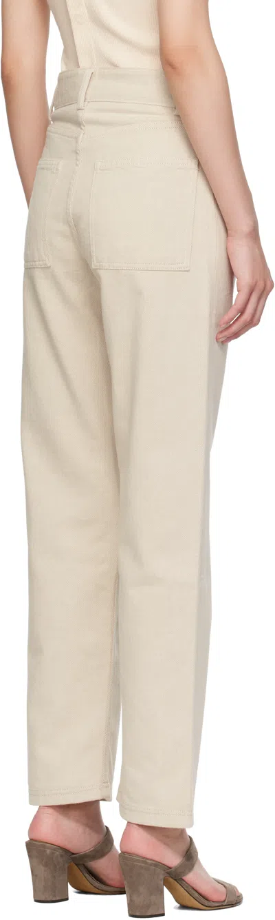 Baserange Beige Tajo Jeans