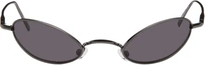 Acne Studios Black Steel Sunglasses