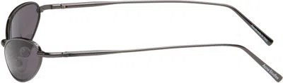 Acne Studios Black Steel Sunglasses