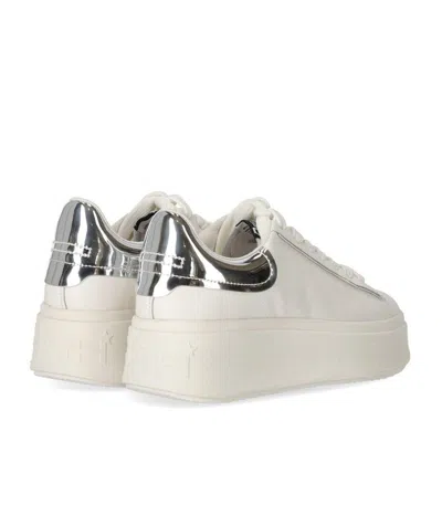 Ash Moby Bis White Silver Sneaker In Multi