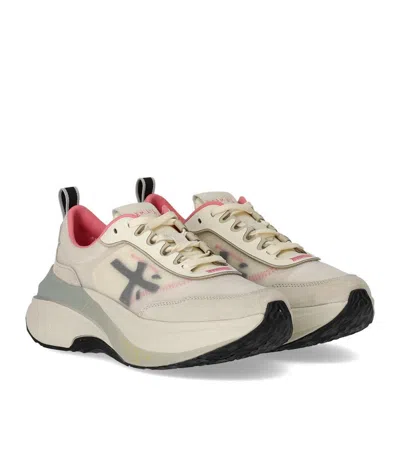 Premiata Hill 7509 Sneaker With Suede And Nylon Accents