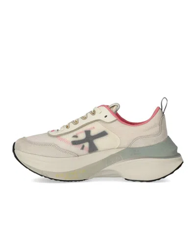 Premiata Hill 7509 Sneaker With Suede And Nylon Accents