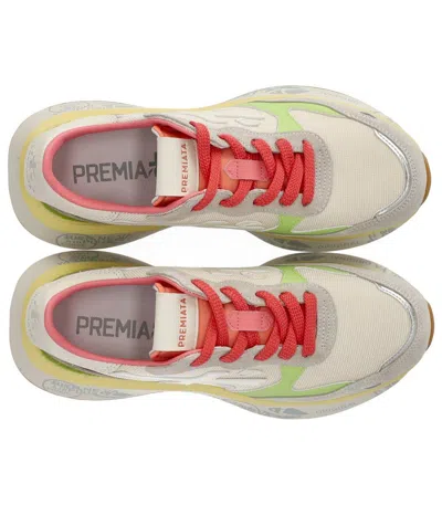 Premiata Lauryn Multicolor Leather Blend Sneakers