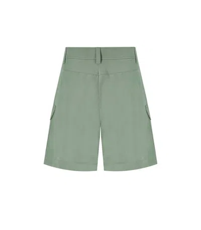 Woolrich Sage Green Bermuda Shorts