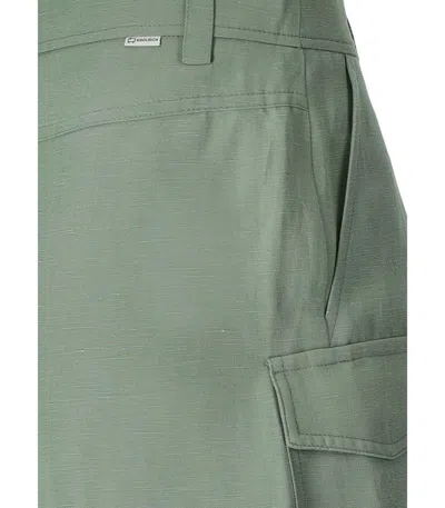 Woolrich Sage Green Bermuda Shorts
