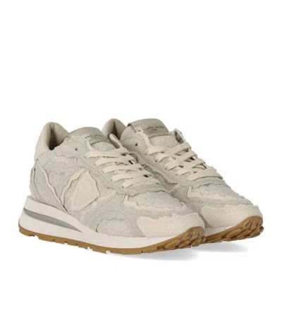 Philippe Model Tropez Denim Beige Sneaker