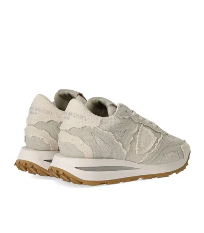Philippe Model Tropez Denim Beige Sneaker