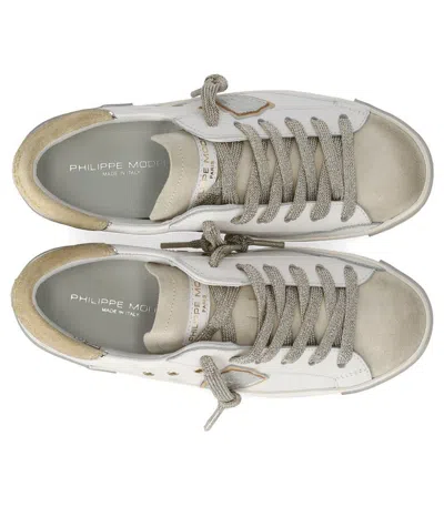 Philippe Model Prsx White Beige Sneaker