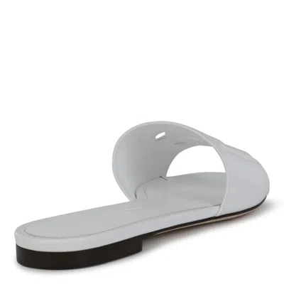 Dolce & Gabbana Leather Dg Millennials Slides