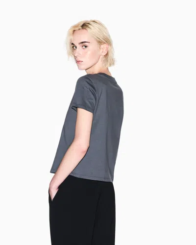 Armani Exchange Regular Fit T-shirts In Blue