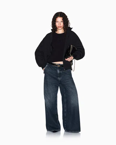 Armani Exchange Long Sleeves T-shirts In Black