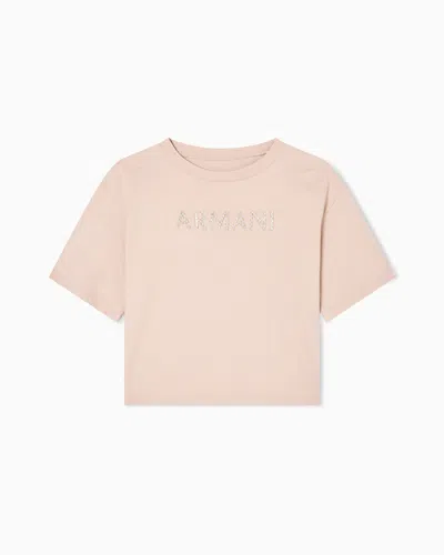 Armani Exchange Cropped T-shirts