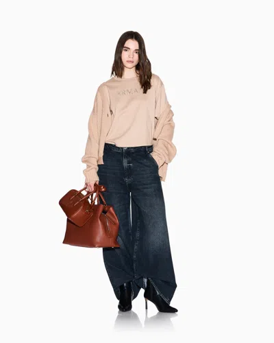 Armani Exchange Cropped T-shirts