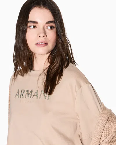 Armani Exchange Cropped T-shirts