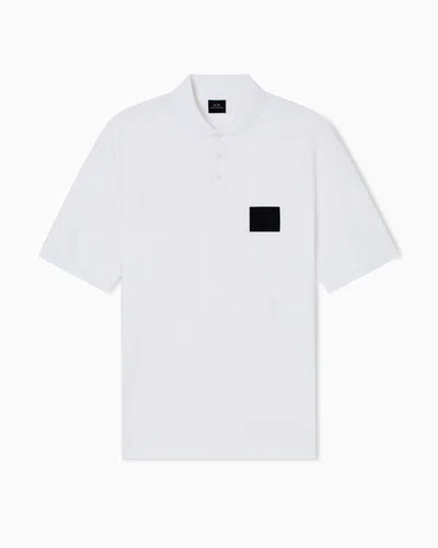 Armani Exchange Regular Fit Polo Shirt With Patch