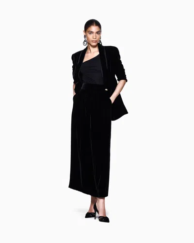 Giorgio Armani Viscose Jersey Jumper With An Asymmetric Neckline