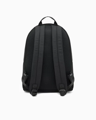 Ea7 Train Core Round Backpack With Oversized  Logo