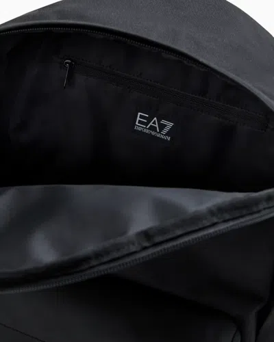Ea7 Train Core Round Backpack With Oversized  Logo