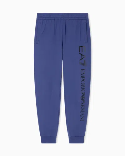 Ea7 Logo Series Cotton Joggers