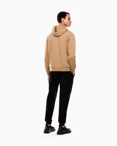 Ea7 Core Identity Cotton-blend Hooded Tracksuit