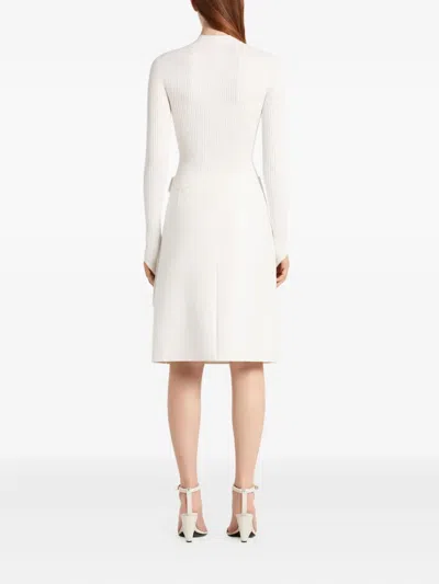 Courrèges Zip-fastening Skirt In White