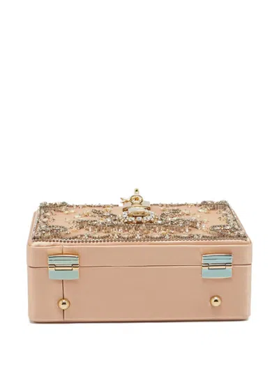 Pre-owned Dolce & Gabbana Crystal-embellishment Satin Box Bag