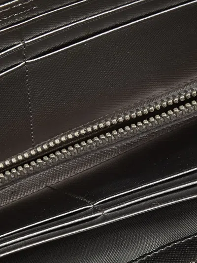 Pre-owned Prada Bow Leather Wallet