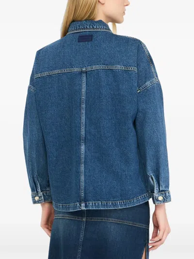 Liu •jo Denim Jacket In Blue