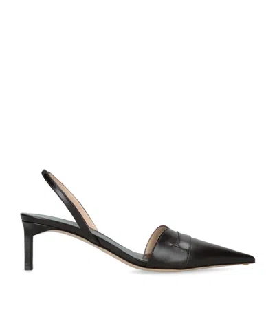 Tom Ford Leather Eva Slingback Pumps 55