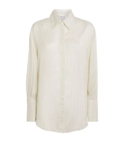 Anine Bing Pinstripe Bridget Shirt