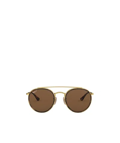 Ray Ban Ray-ban Round Double Bridge Sunglasses
