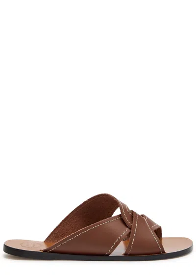 Atp Atelier Allai Leather Sliders