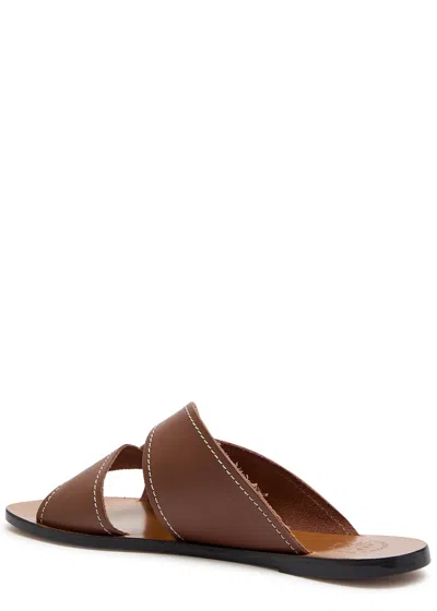 Atp Atelier Allai Leather Sliders