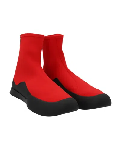 The Row Zippered Short Boots