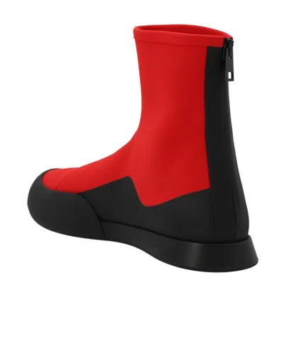 The Row Zippered Short Boots