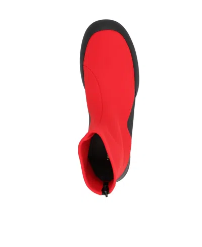 The Row Zippered Short Boots