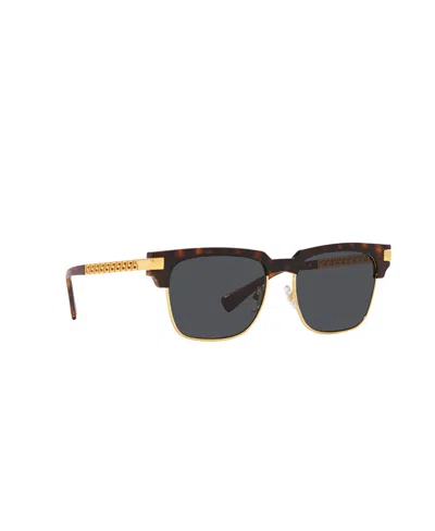 Versace Eyewear Rectangle Frame Sunglasses