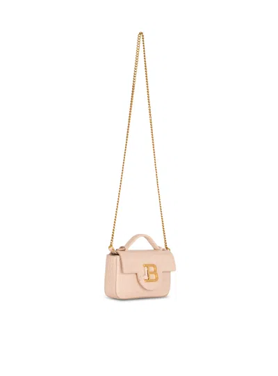Balmain B-buzz 17 Embossed Mini Bag