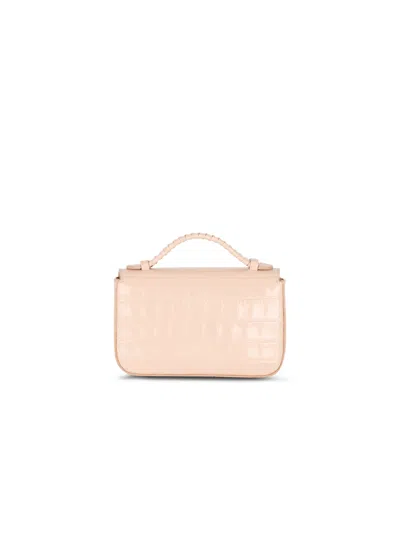 Balmain B-buzz 17 Embossed Mini Bag