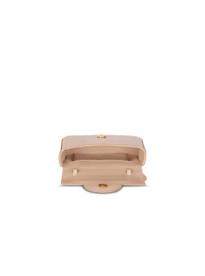 Balmain B-buzz 17 Embossed Mini Bag