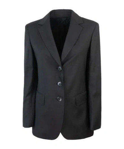 Max Mara Nice Black Blazer In Black