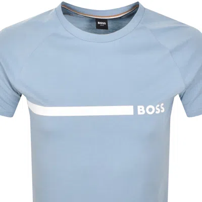 Hugo Boss Boss Slim Fit T Shirt Blue In Blue