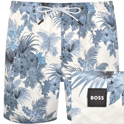 Hugo Boss Shorts Mit Blumen-print