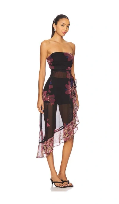 Free People X Revolve Gloria Maxi Top In Black