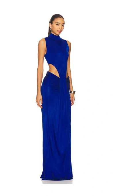 Nbd The Mohini Gown In Blue