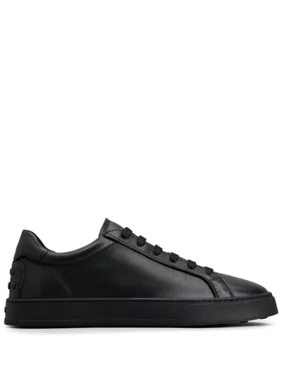 Tod's Rubber Sole Round Toe Low-top Sneakers