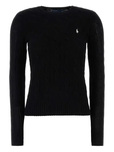 Polo Ralph Lauren Cable Wool And Cashmere Crewneck Jumper Clothing