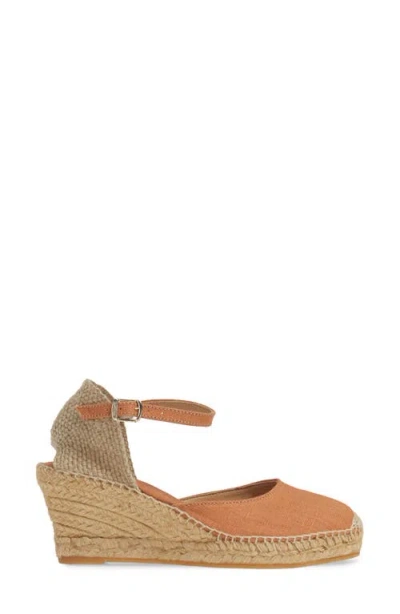 Toni Pons 'caldes' Linen Wedge Sandal