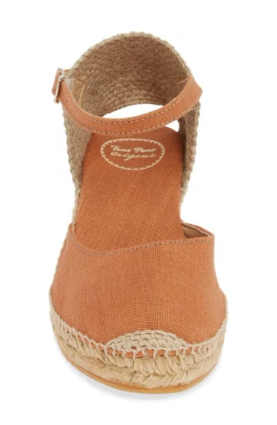 Toni Pons 'caldes' Linen Wedge Sandal