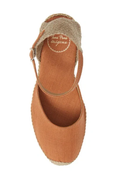 Toni Pons 'caldes' Linen Wedge Sandal